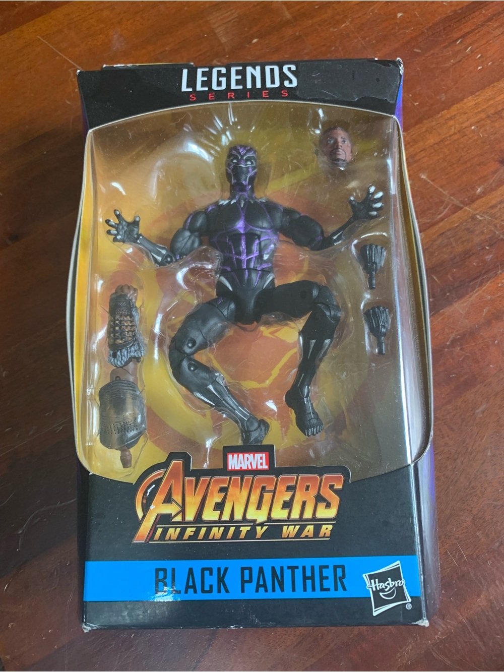 Marvel Legends Avengers Infinity War Black Panther BAF Figure Sealed Hasbro